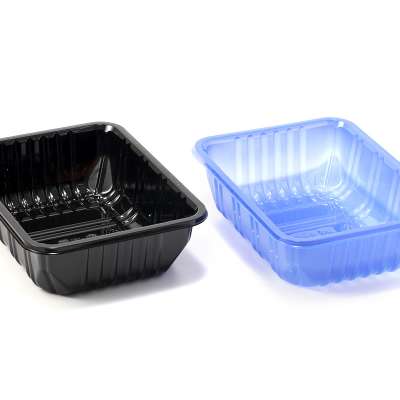 Salad Container Made Cake Tray Box Pet Blister Packing Snack Food Containers Plastic Fruit